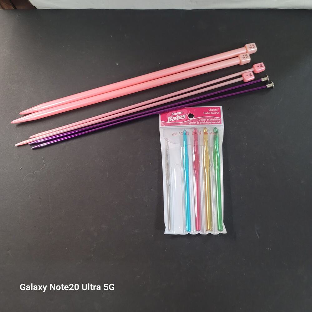 Knitting Crochet Needles Hooks LOT sewing
